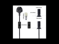 Himalaya zout lamp stroomkabel