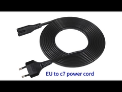 VDE EU 2PIN Plug naar IEC C7 C8