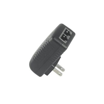 10/100Mbps POE-stroomadapter 24V1A Schakelstroomadapter EU-stop