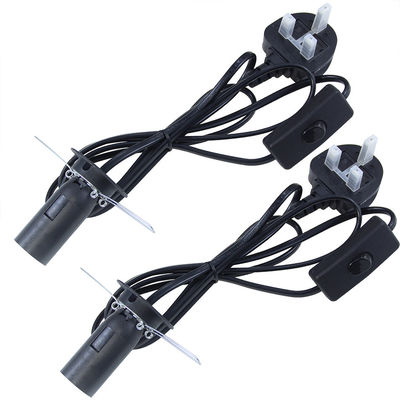 UK Stekker E14 Zoutlamp Snoer met 303 Schakelaar 1.2M