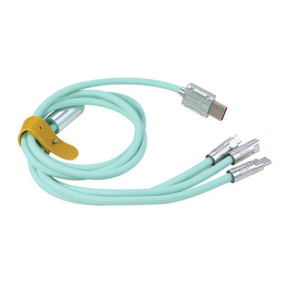 CE-gecertificeerde 3-in-1 USB-oplaadkabel met snelladen 15W