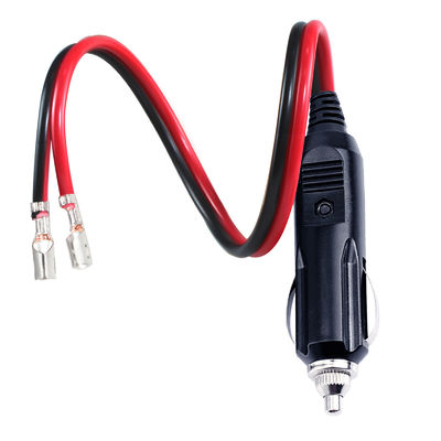 12V auto-aansteker aansluiting op Faston 850 terminal connector kabel voor stroomvoorziening DIY toepassingen