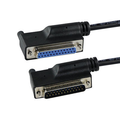 DB25 mannelijke tot vrouwelijke parallelle verlengkabel met afgeschermde 25-pin connector voor printer PC CNC seriepoort apparaat