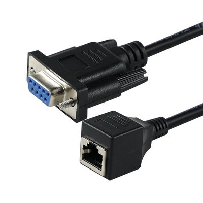 DB9 naar RJ45 Seriële Consolekabel voor Cisco Routers en Switches RS232 Mannelijk naar Ethernet Adapterkabel, 1,2m / 1,5m / 1,8m