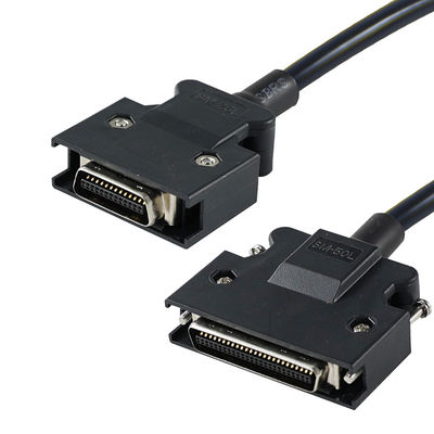 DB - 25 Male to DB - 50 Male 1.2ft Shielded Cable voor industriële apparatuur/testsystemen (25 - 50 pin conversion)