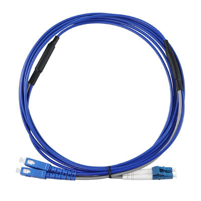 SC-LC-optische vezelpatchkabel - Duplex-jumperkabel voor enkelmodus- of multimode-toepassingen in datacenters en FTTx