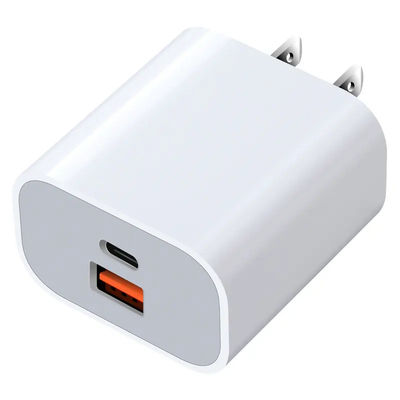 30W Dubbele Poort USB-C USB-A Wandlader Snellaadadapter