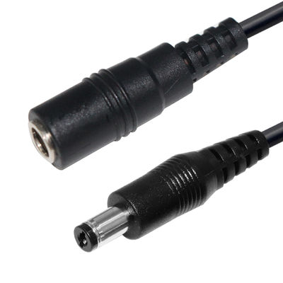 3,5 mm x 1,35 mm DC mannelijk naar vrouwelijk stroomverlengkabel - 12V DC-snoer voor CCTV-camera, LED-lichtstrip, router, doe-het-zelf projecten