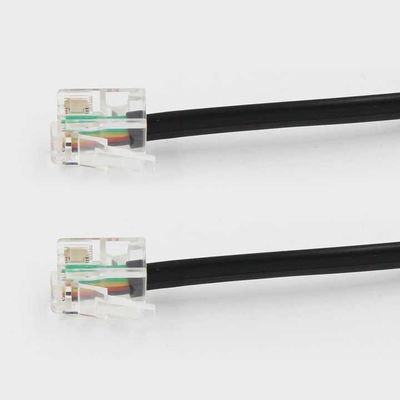 RJ11 Telefoonverlengkabel - 10ft/20ft/30ft extra lang telefoonkabel voor vaste telefoons, modems en faxmachines