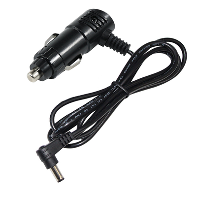 12V 3A Haakse Sigarettenaansteker Plug naar DC 2.1mm Stroomkabel