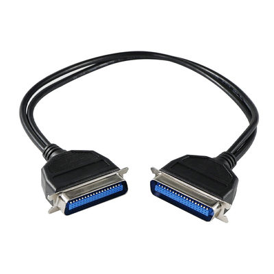 36 Pin CN36 Male to Male Parallel Cable Printer Extension Cord with Braid Shielding for Computer Plotter Industrial Device