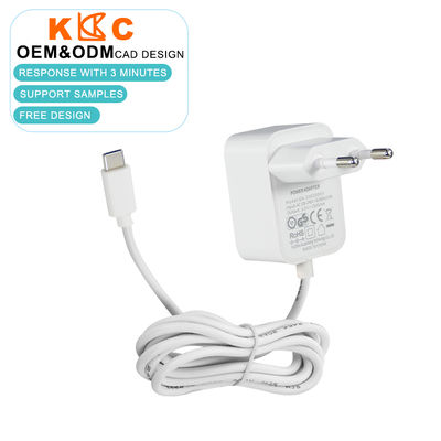 12V 3A Type C-stroomadapter 36W USB-C-oplader met globale ingang