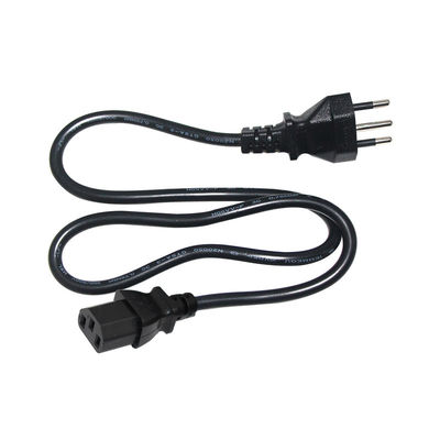 IEC C13 Connector Braziliaans stroomkabel Brazilië 3 pin stroomkabel 100v-240v