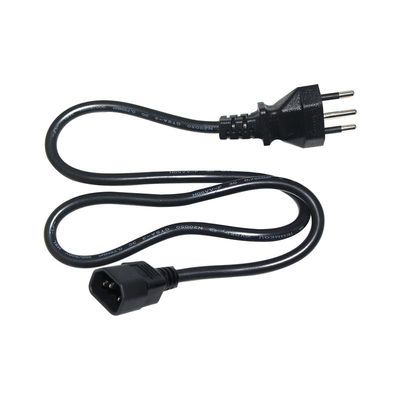 IEC C13 Connector Braziliaans stroomkabel Brazilië 3 pin stroomkabel 100v-240v