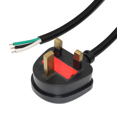 IP11 stroomkabel voor huishoudelijke apparaten 0,5 m met 3 kern H05VV-F kabel 3*0,75/1,0/1,5 mm2