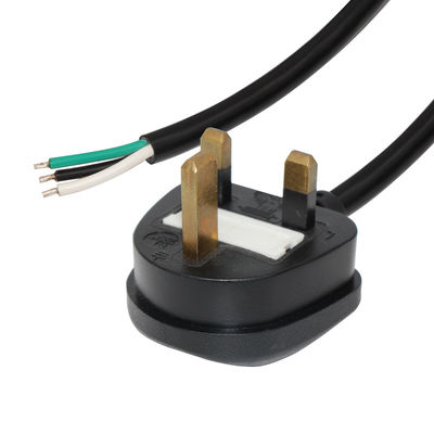 IP11 stroomkabel voor huishoudelijke apparaten 0,5 m met 3 kern H05VV-F kabel 3*0,75/1,0/1,5 mm2