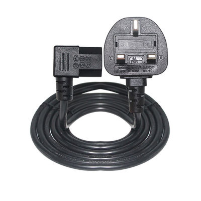 IP11 stroomkabel voor huishoudelijke apparaten 0,5 m met 3 kern H05VV-F kabel 3*0,75/1,0/1,5 mm2