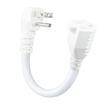 US 5-15p aan Nema 5-15r Vrouwelijke Plug Elektrisch stroomkoord Voor PC stroomvoorziening 1FT 2FT