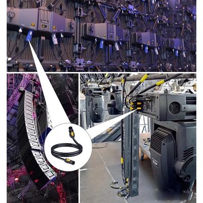 20A PowerCon True1 Mannelijke naar vrouwelijke wisselstroomkabel 12AWG