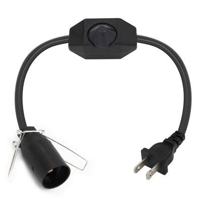 E27 gloeilamphouder Buitenbasis Led Socket Light Lamphouder met US Plug Waterdicht