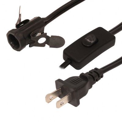 E27 gloeilamphouder Buitenbasis Led Socket Light Lamphouder met US Plug Waterdicht