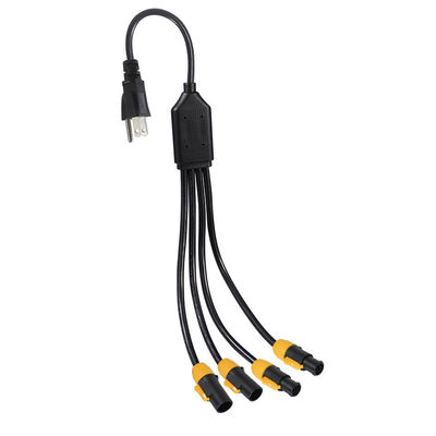 Standaard 515P Sjow 16Awg True1 Connector 4 X Nac3fca Powercon Ac Nema Power Cord