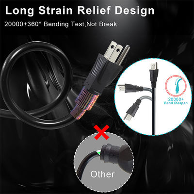 Standaard 515P Sjow 16Awg True1 Connector 4 X Nac3fca Powercon Ac Nema Power Cord