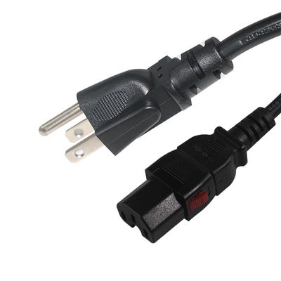 Sluit ons aan aan de C15 Desktop Computer Power Cable 16AWG- 18AWG