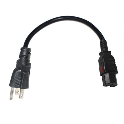 Sluit ons aan aan de C15 Desktop Computer Power Cable 16AWG- 18AWG