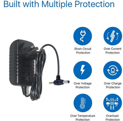 OEM Dual Dc 2.1Mm 2.5Mm 12V stroomtoevoer AC Adapter Eu Us Uk Au Plug