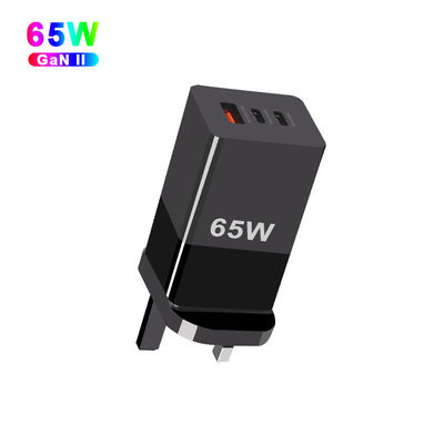 65W Mini Type-C Fast Charging PPS 65W GaN Charger met drie poorten en A 2C technologie