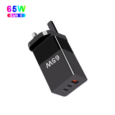 65W Mini Type-C Fast Charging PPS 65W GaN Charger met drie poorten en A 2C technologie