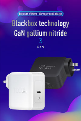 100W Mini High Power AU SAA QC3.0 4.0 Usb C Type C Pd Gan Wandtelefoonoplader voor QC4.0