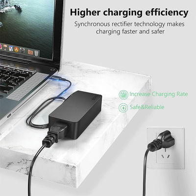 65W Desktop Power Supply Adapter Computer Charger Met Type C Charging Wire Input 100V-240V