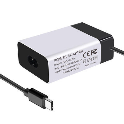 45W USB Type C PD Charger QC 3.0 5V 9V 15V 3A 20V 2.25A Laptop-stroomadapter