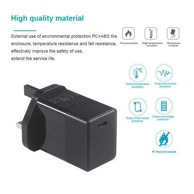 45W Type-C UK Usb Wall Charger 65W 30W Pcba Fast Gan Travel Charger Australië