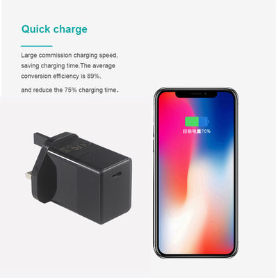 45W Type-C UK Usb Wall Charger 65W 30W Pcba Fast Gan Travel Charger Australië