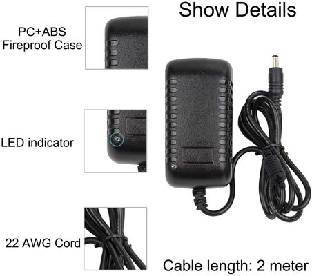 CCTV 1200ma 1.2A stroomtoevoeradapter 1.5A 1A transformator aansluitadapter Eu 6V