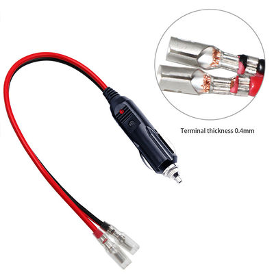 Fuse 15A met LED licht auto sigarettenverlichting Strip eind verlengkabel