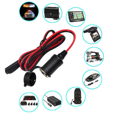 12V zonnebatterijkabel met SAE naar sigarettenank