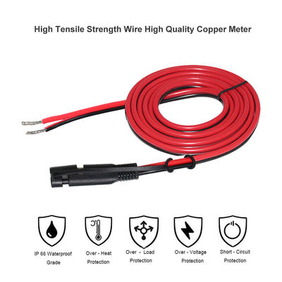 STP-2 18/16AWG SAE tot geblokkeerde zonne-energie-kabel 12V