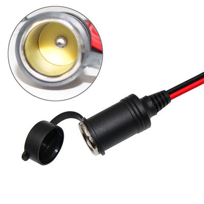 RoHS 24V 2468 18AWG met 2 in 1 auto sigarettenanker kabel man tot vrouw stekker