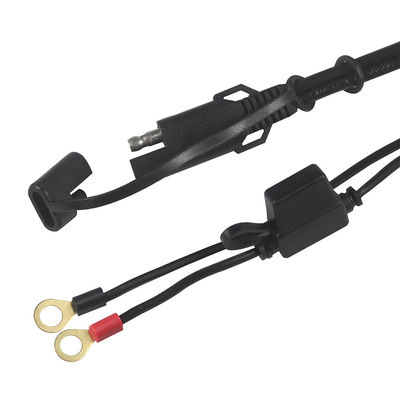 15A Sae-accu-oplader met O-ring-terminalkabel 2ft
