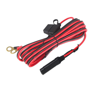 15A Sae-accu-oplader met O-ring-terminalkabel 2ft
