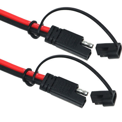 12V 24V SAE 2Pin zonne-energie kabel snelle ontkoppeling release plug met PVC jas