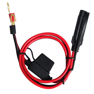 2468 20AWG SAE 2 pin verlengkabel met op maat gemaakte draad-ooglets