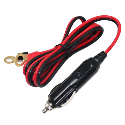 Op maat gemaakte 10A auto sigarettenanker Aux kabel 2 poorten opladen