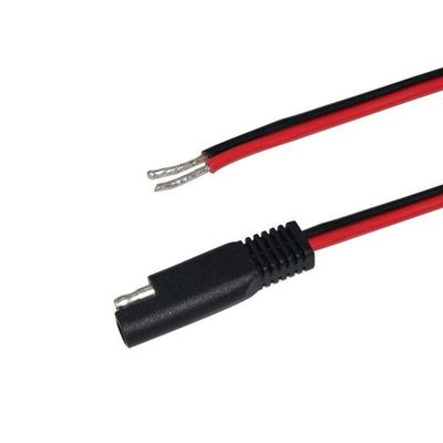DIY Automotive Solar SAE Verlengkabel 18AWG 2 Pin Snelle ontkoppeling