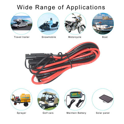 12V 24V SPT-2 10AWG 2Pin SAE Quick Disconnect Extension Cable voor automotive power