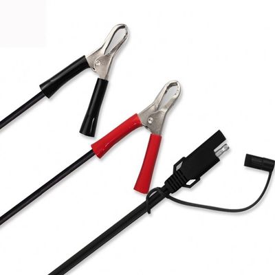 1.5ft 14AWG Battery Alligator Crocodile Clip naar SAE 12V Quick Release Ontkoppelen